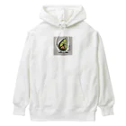 takanori5のアングリーダンシングアボカド Heavyweight Hoodie