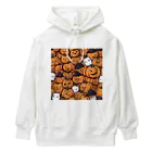 カツヒサ☆のハロウィン　かぼちゃグッズ Heavyweight Hoodie