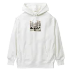 okaokaのジャングルのワニ Heavyweight Hoodie