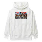 workingpapaの政府に抗議 Heavyweight Hoodie