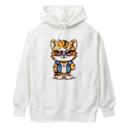 Vasetti_pressのベストを着たトラ Heavyweight Hoodie