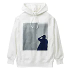 おにまる。の写真 影 グッツ Heavyweight Hoodie