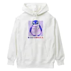 oxaiconeka-shopのoxaiペンギン Heavyweight Hoodie