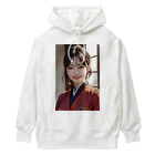 rubeusuの優しく微笑む町娘 Heavyweight Hoodie