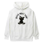 CRAVE MEAT SOUPの#Cyber Cat Heavyweight Hoodie