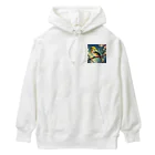 Tiny Cute Crittersのメジロ Heavyweight Hoodie