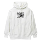 YoMiTの 有名な観光スポットイメージ画像：チチェン・イッツァ（メキシコ） Heavyweight Hoodie