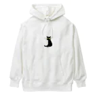 mumuの黒猫の僕の名前は、ソックス Heavyweight Hoodie