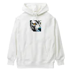 もしもショップのカッコイイ　犬 Heavyweight Hoodie