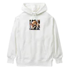 Shiba_IncのBones & Dogs（骨 & 犬） Heavyweight Hoodie