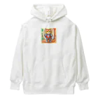 人生Storeの勇者猫 Heavyweight Hoodie