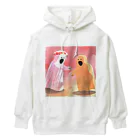 Tokyo Strawberryのみかん屋さんの苺オバケと蜜柑オバケ Heavyweight Hoodie