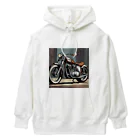 MORIXのクラッシクなバイクのグッツ Heavyweight Hoodie