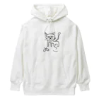 サオリショップのぬこTシャツパーカートレーナー Heavyweight Hoodie