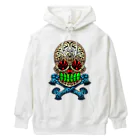 Hinakagoのメキシカンスカル Heavyweight Hoodie