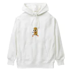 かっぷるぽっと。のおかきくん（白） Heavyweight Hoodie