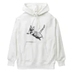 Shop Quonの跳ね猫 Heavyweight Hoodie