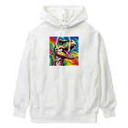 からふるビンテージWORLDのビビッド・ヴィンテージ・ティラノ Heavyweight Hoodie