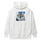 SetsunaAIの空に浮かぶ島のファンタジーグッズ Heavyweight Hoodie