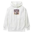 SetsunaAIのお出迎えドット子猫のグッズ Heavyweight Hoodie