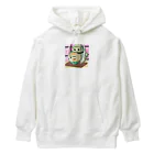 pepe55の札幌ラーメンを愛するロボ Heavyweight Hoodie