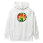 nanohana-kiiroの虹色宝ガエル-0238-2 Heavyweight Hoodie