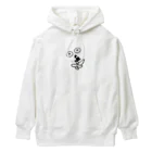 yokosonの食べ物アート顔 Heavyweight Hoodie