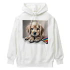 つぶらな瞳の子犬グッズ屋さんのつぶらな瞳の可愛い子犬② Heavyweight Hoodie