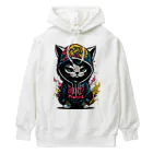 めんぼうさんやのちびネコ Heavyweight Hoodie