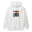 ペンギンの散歩屋のペンギンの散歩 Heavyweight Hoodie