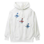 煌焚紫逢の雪だるま Heavyweight Hoodie