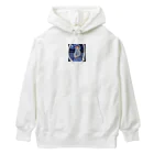 ZZRR12の月と共に輝く美女 Heavyweight Hoodie