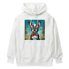 wanco_timeのおしゃれしてみました。（ボストンテリア） Heavyweight Hoodie