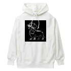 calcium369のダックスフンド Heavyweight Hoodie