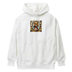 ryo-tinの熊のクゥーさんグッズ Heavyweight Hoodie