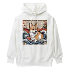 ただjapaneseなだけ🙌の絵巻の犬小町 2 Heavyweight Hoodie