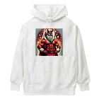 Akahito@AIイラストショップのサタン・サンタ Heavyweight Hoodie