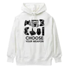 MELLOW-MELLOWのChoose your weapon Heavyweight Hoodie