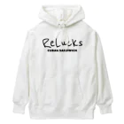 Relucksのロゴデザイン Heavyweight Hoodie