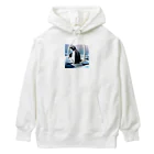 Hamatsukiのペンギン（折り紙風） Heavyweight Hoodie