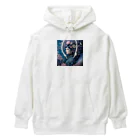 ZZRR12の「夜桜の幻想：桜の精霊」 - "Night Sakura Fantasia: Spirit of the Cherry Blossom" Heavyweight Hoodie