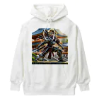 こまイヌ屋たちの十二神将バサラロボ Heavyweight Hoodie