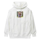 sobamaniaのスマイルドッグ Heavyweight Hoodie