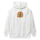 ひとやすみ　らいふのハンバーガーねこ Heavyweight Hoodie