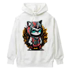 めんぼうさんやのちびネコ Heavyweight Hoodie