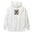 machakooのスマイルチワワ Heavyweight Hoodie