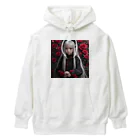 ZZRR12の「猛炎に舞う紅の猫耳守護者」 Heavyweight Hoodie