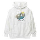 garapagos インコイングッズの癒しインコ Heavyweight Hoodie