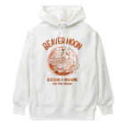 indigo_blue_moonのbeaver moon (ビーバームーン) Heavyweight Hoodie