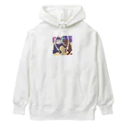 ブギーズのタイマン猫 Heavyweight Hoodie